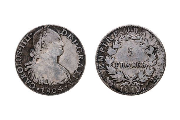 istock France Carolus IIII 5 francs silver coin 1360350462
