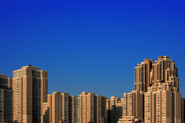 istock Tall residential apartment buildings 1360350906