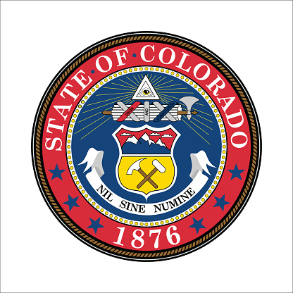 Amazing vector of Colorado flag.