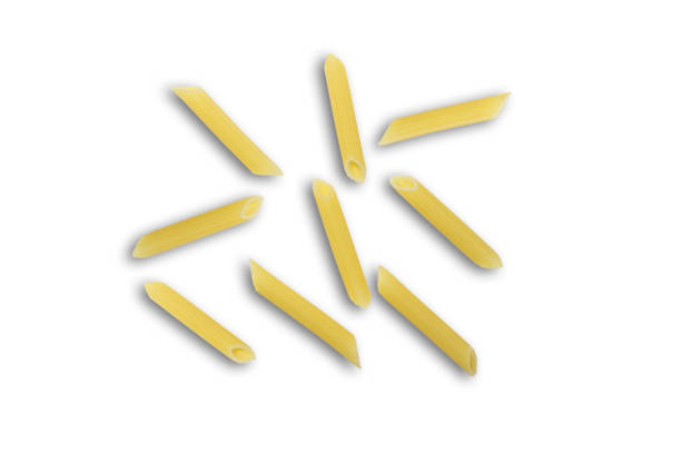 istock bunch of pasta isolated from background, white background 1360360839