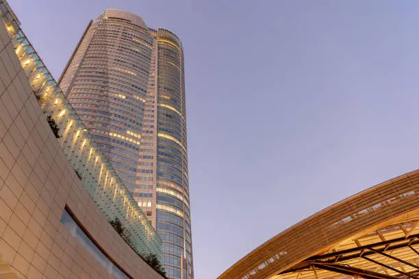 Photo of An evening view of Tokyo as seen from Roppongi, Minato-ku, Tokyo.