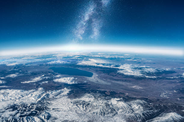 istock View of stars and milkyway above Earth from space 1360366152