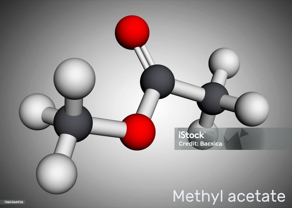 Acétate De Méthyle Molécule Déthanoate De Méthyle Cest De Lester