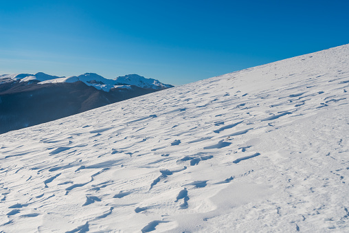 Winter view, Appennino Tosco Emiliano, Italy