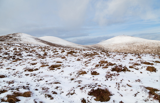 Snow in the the Paps of Anu, Co Kerry, Ireland