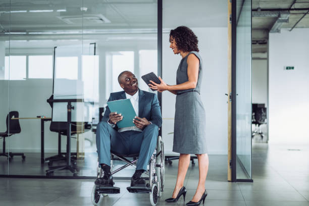 istock Business partners in meeting. 1360391596