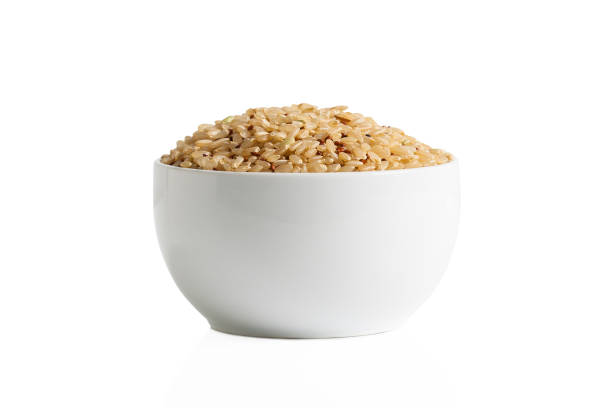 istock Bowl of mixed grains isolation 1360396313
