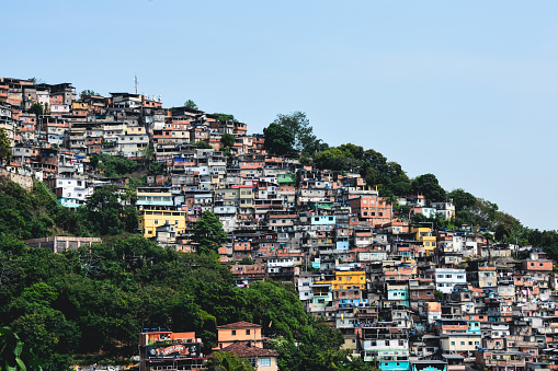 Favela in Rio de Janeiro, Brazil