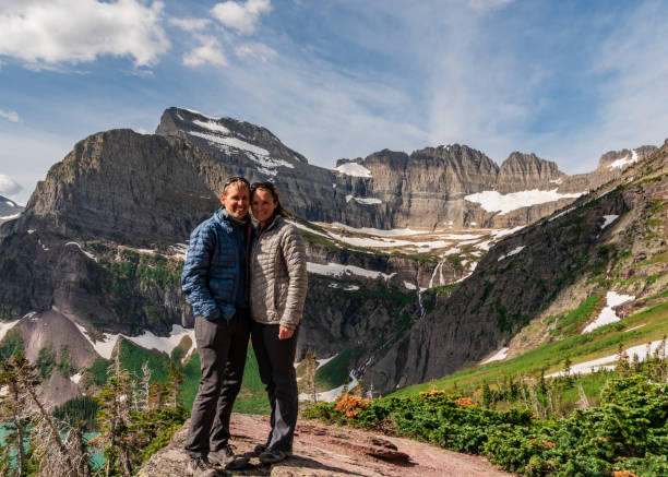 istock Couple Pose for Photo 1360423878