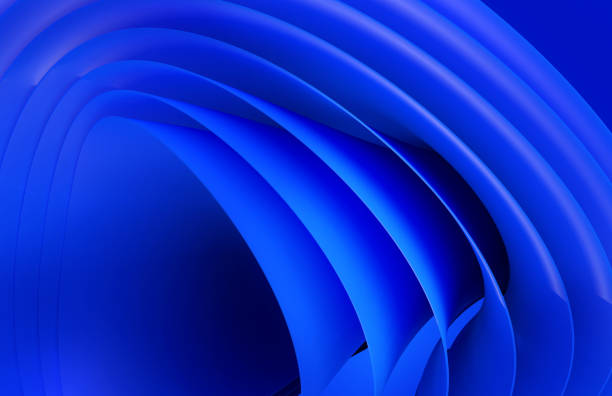istock 3d blue abstract artistic background for business and technology concept presentation slide 1360427502