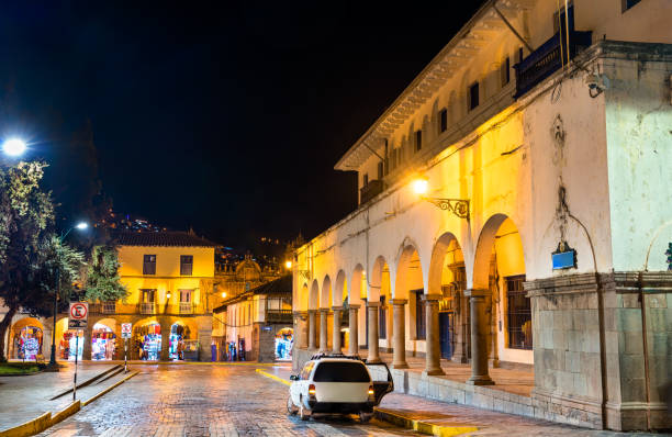 istock Traditional architecture of Cusco in Peru 1360432259
