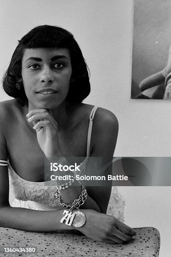 istock Portrait of African American women sitting at desk 1360434380