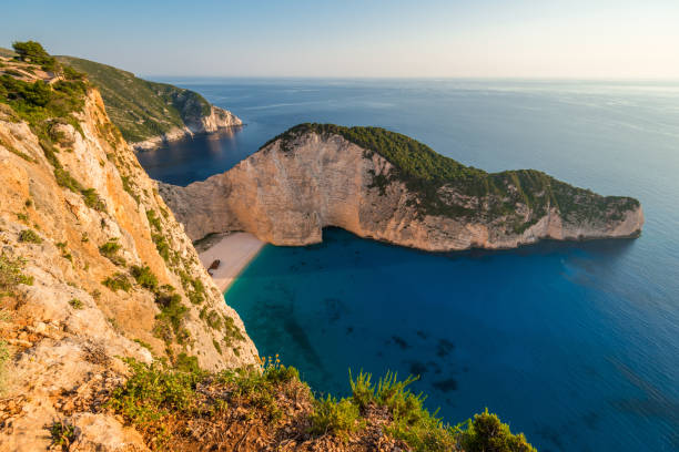 istock Navagio Beach - Shipwreck Beach, Zakynthos Island, Greece 1360447723