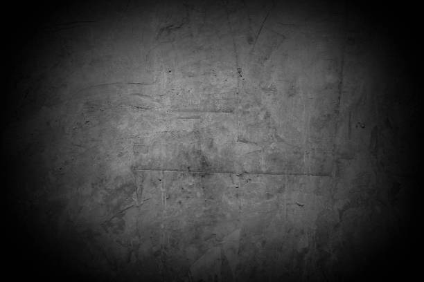 istock Old wall texture cement dark black gray  background abstract grey color design are light with white gradient background. 1360454229