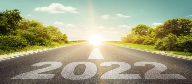 istock Happy New Year Background. Successful start to the year 2022. 1360455086