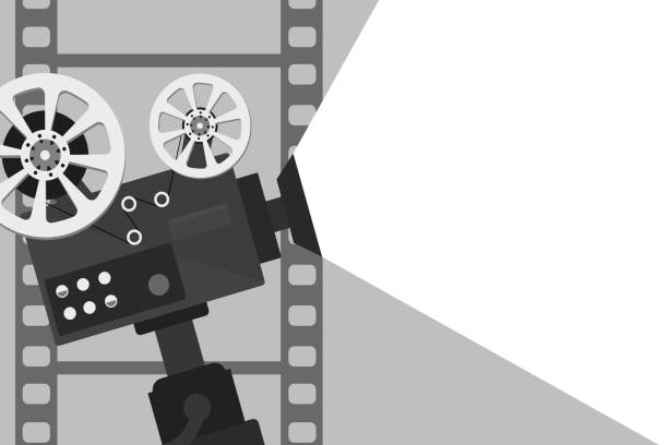 istock Movie time concept. Template for cinema poster, banner. Vector 1360456539