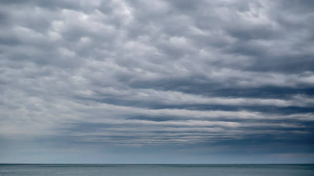 istock Moody weather on the seaside. 1360465019