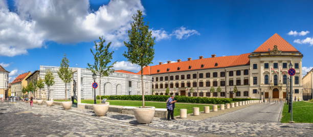 palácio sandor em budapeste, hungria - sandor palace - fotografias e filmes do acervo