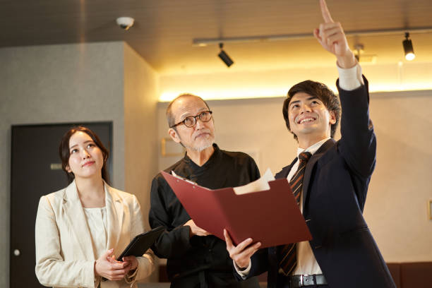 istock Business owners thinking about remodeling restaurants 1360496680