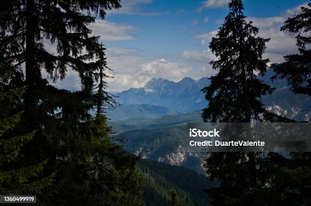 Garmischpartenkirchen Views Over The Alps Germany Stock Photo - Download Image Now