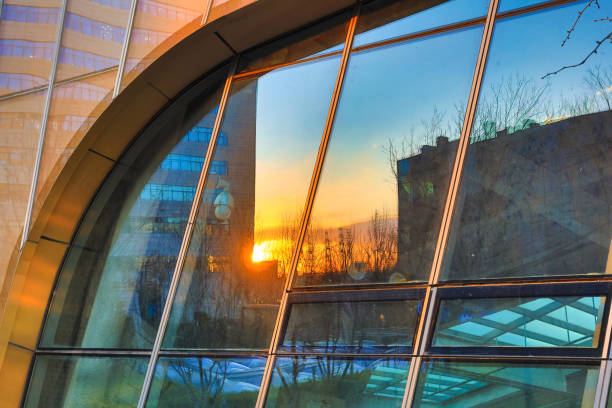 istock Modern commercial buildings 1360506799