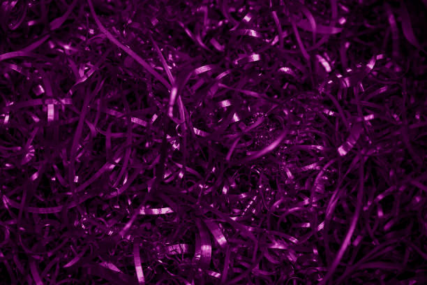 istock violet steel shavings with visible details. background or texture 1360512354