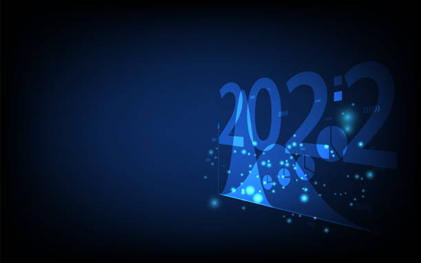 istock business background 2022 year, graph financial with social network diagram concept, futuristic digital innovation background vector illustration 1360515940