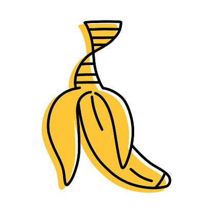 genetically modified fruit banana icon