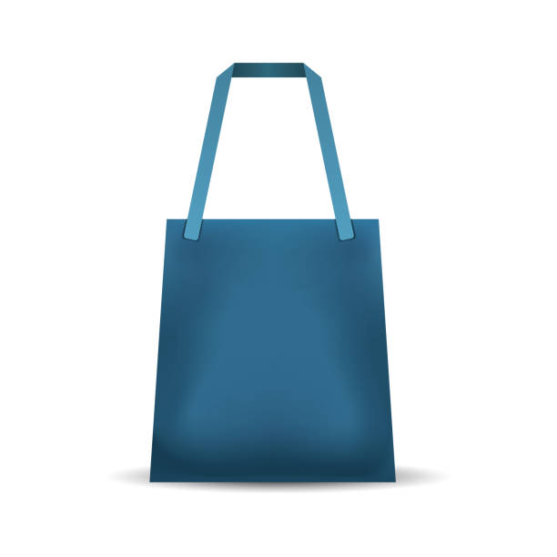 istock A bag for groceries, a bag for shopping and carrying things. Vector illustration 1360535799