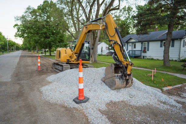 istock Land Excavator Residential Construction 1360536491