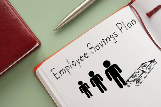 istock Employee Savings Plan is shown on the business photo using the text 1360551436