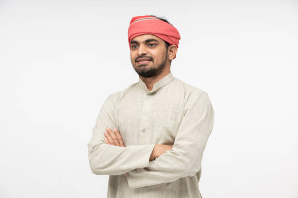 istock Indian Young Farmer, stock photo 1360562796