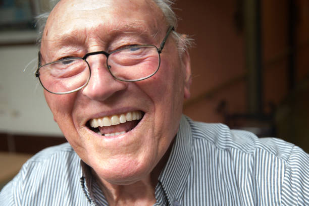 istock Smiling senior man portrait 1360567885