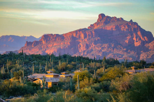 Arizona desert north of Phoenix