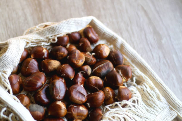 istock Bag of Chestnuts 1360568959