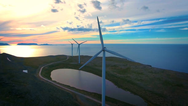 istock Norway wind turbines in the wind 1360572427