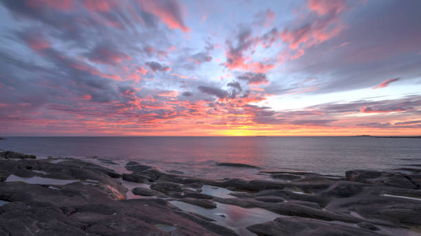 istock Norway sunset over the sea 1360575784