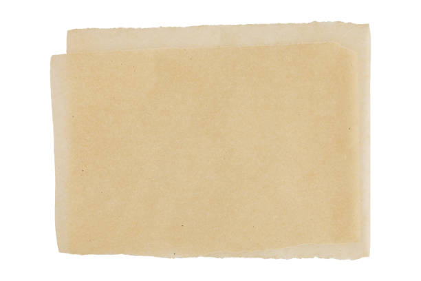 istock parchment for baking culinary, isolated on white background, top view 1360578682
