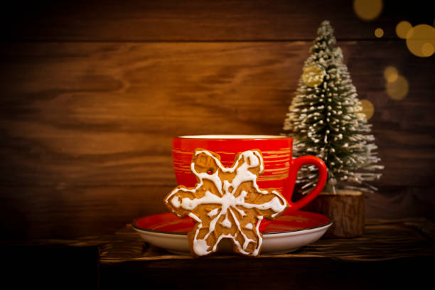istock delicious christmas cookies coffee cup, branch 1360581272