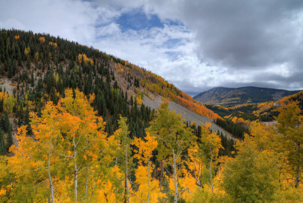 autunno al coal bank pass - coal bank pass foto e immagini stock