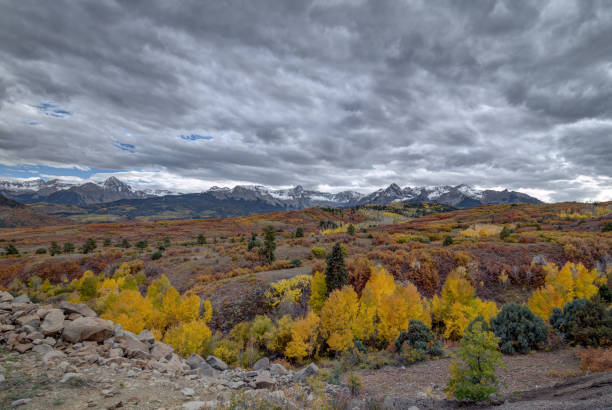 istock AUTUMN STORM OVER THE MOUNT SNEFFELS RANGE #1 1360582392