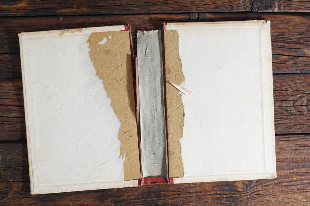 istock Cover of the old book 1360582612