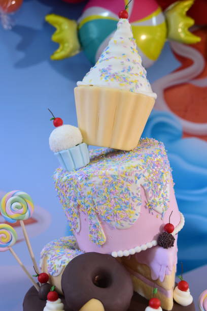 candy, cakes, children's colorful decoration