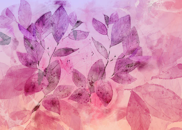 istock Celebration of Leaves delicate like a dream background . 1360599004