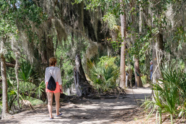 istock Tourist on the trail 1360607566