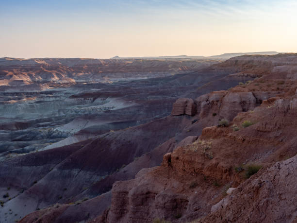 istock Little Painted Desert County Park Overlook with Reddish Brown Cliff in Foreground 1360614856