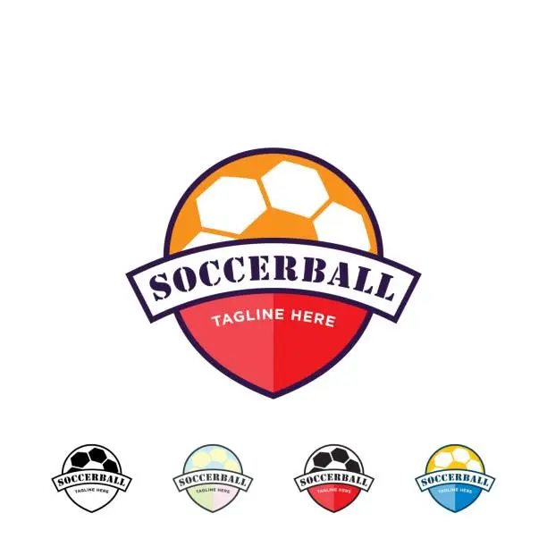 Vector illustration of Soccer Ball vector design templates