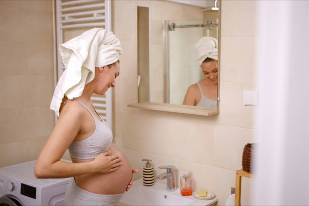 istock Blessed with the pregnancy glow 1360638002
