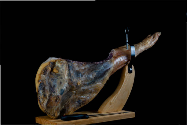 istock spanish acorn-fed iberian ham 1360641797