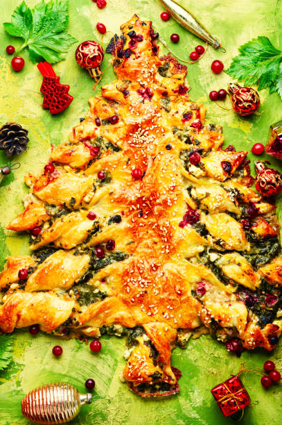 istock Symbolic pie for Christmas 1360650762